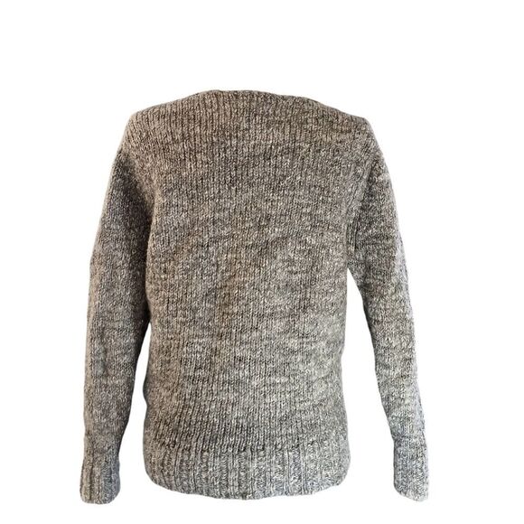 TOMMY BAHAMA Wool Blend Sweater Warm Cozy Winter Chunky Gray Women's Size Large - Picture 2 of 9